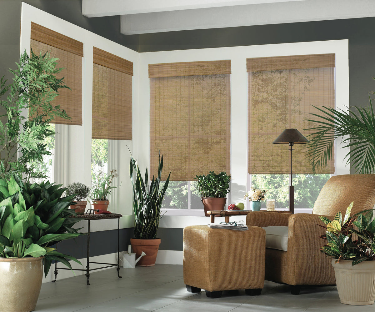 Woven Wood Cordless Shades: On Sale Today! – Factory Direct Blinds