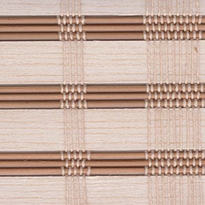 Free Samples Osaka White - Woven Wood Shades - The Grenada Collection