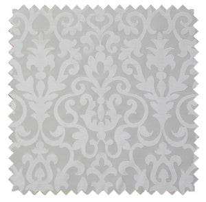 Free Samples Cedros Dove Grey - Premium Prints & Solids Roman Shade