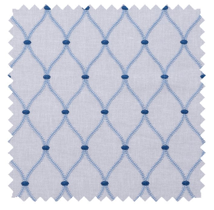 Free Samples Key Largo Marine - Designer Patterns Roman Shade