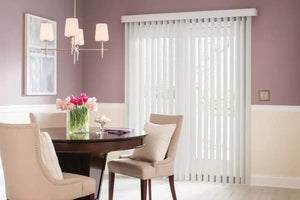 3 1/2"  Classic Curved PVC Smooth Vertical Blinds