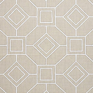 Free Samples Cubic Linen -  Patterns Roman Shade