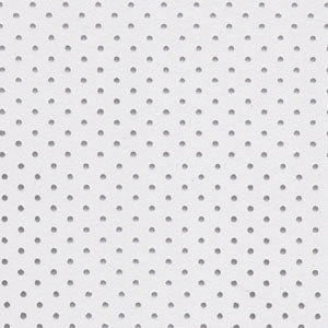 Perforated Flat White - 3 1/2" Textured Verticals The Signature Collection